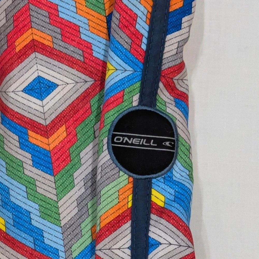 O'Neill Men's Geometric Diamond Print Board Shorts Multi-Color Size 31